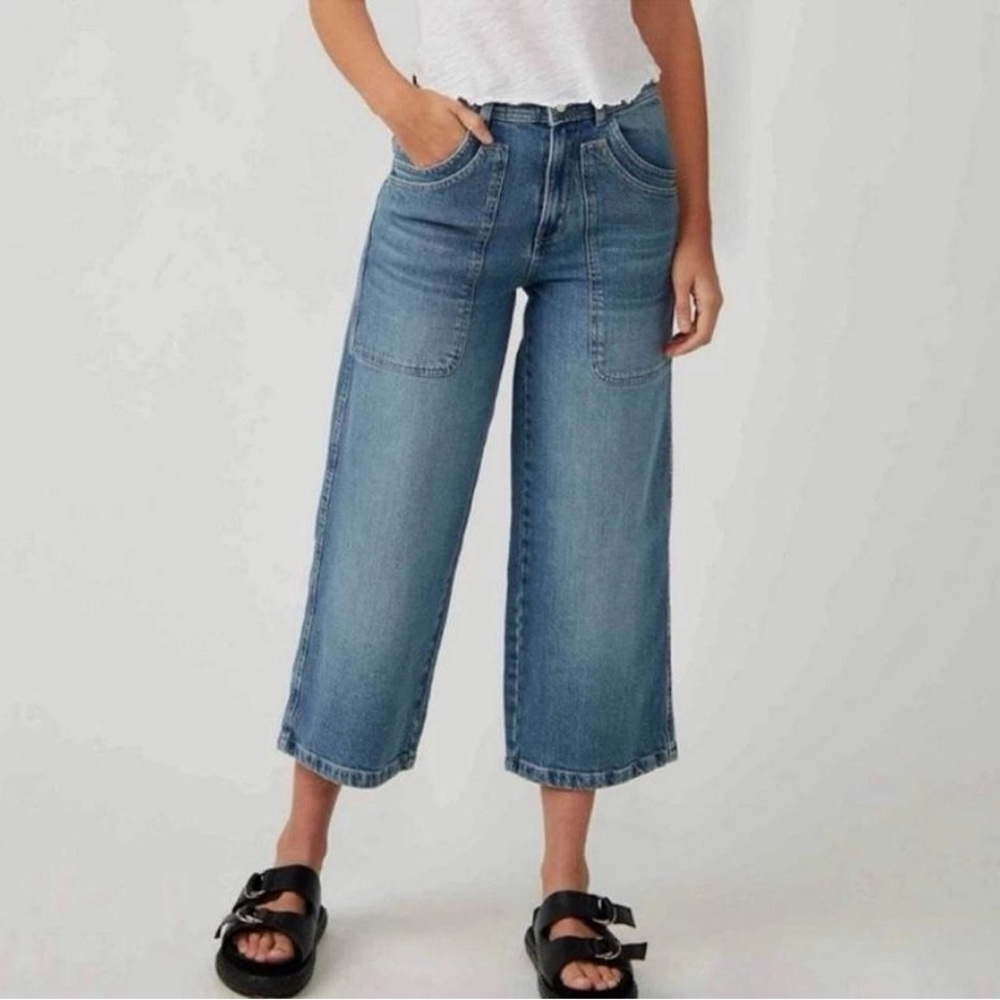 We the Free Piper Wide-Leg Crop Jeans Women’s Size 30